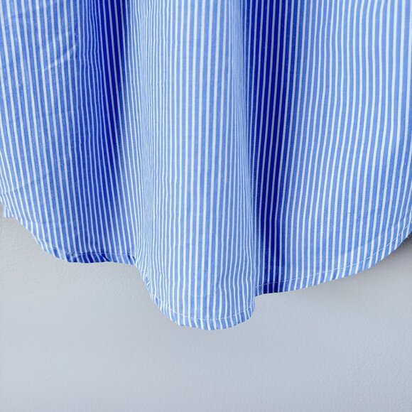 Japna blue stripe button down shit medium - Picture 11 of 16